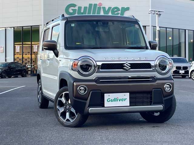 スズキ ハスラー Jスタイル Ⅱ 佐賀県 2022(令4)年 3.1万km ピュアホワイトパール/ウッディブラウン2トーンルーフ 純正8インチナビゲーション(Bluetooth/フルセグ/CD/DVD/)/アダクティブクルーズコントロール/バックカメラ/社外ドライブレコーダー(ZDR-015)/ETC/前席シートヒーター/後方コーナーセンサー/ルーフレール/衝突被害軽減装置/誤発進抑制/車線逸脱警報/純正15インチアルミホイール/LEDヘッドライト/フォグランプ/スマートキー