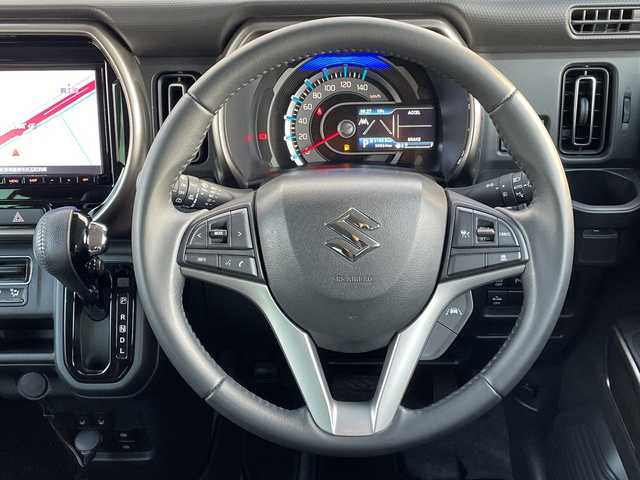 スズキ ハスラー Jスタイル Ⅱ 佐賀県 2022(令4)年 3.1万km ピュアホワイトパール/ウッディブラウン2トーンルーフ 純正8インチナビゲーション(Bluetooth/フルセグ/CD/DVD/)/アダクティブクルーズコントロール/バックカメラ/社外ドライブレコーダー(ZDR-015)/ETC/前席シートヒーター/後方コーナーセンサー/ルーフレール/衝突被害軽減装置/誤発進抑制/車線逸脱警報/純正15インチアルミホイール/LEDヘッドライト/フォグランプ/スマートキー