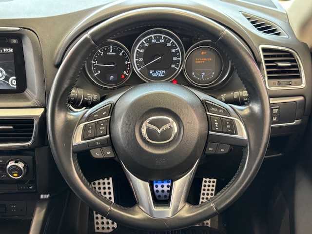 マツダ ＣＸ－５ XD Lパッケージ 埼玉県 2016(平28)年 5.1万km ソウルレッドプレミアムメタリック シティブレーキサポート/純正ナビ/　　CD/DVD/フルセグ/USB/バックカメラ/サイドカメラ/レーダークルーズコントロール/LEDヘッドライト/レザーシート/シートヒーター/純正19インチアルミホイール/プッシュスタート/アイドリングストップ/禁煙車