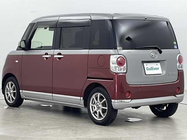 ダイハツ ムーヴ キャンバス G メイクアップ リミテッド　SAⅢ 道央・札幌 2019(平31)年 3.3万km スムースグレーマイカメタリック/ファイアークォーツレッドメタリック 2トーン ・４WD/・スマートアシスト/・社外ナビ（AVN-LS01）/・BT/CD/DVD/フルセグTV/・アラウンドビューモニター/・両側パワースライドドア/・LEDヘッドライト/・オートライト/・オートマチックハイビーム/・プッシュスタート/・スマートキー/・社外エンジンスターター/・ETC/・アイドリングストップ/・取扱説明書/・保証書/・積込サマータイヤ