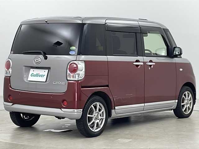 ダイハツ ムーヴ キャンバス G メイクアップ リミテッド　SAⅢ 道央・札幌 2019(平31)年 3.3万km スムースグレーマイカメタリック/ファイアークォーツレッドメタリック 2トーン ・４WD/・スマートアシスト/・社外ナビ（AVN-LS01）/・BT/CD/DVD/フルセグTV/・アラウンドビューモニター/・両側パワースライドドア/・LEDヘッドライト/・オートライト/・オートマチックハイビーム/・プッシュスタート/・スマートキー/・社外エンジンスターター/・ETC/・アイドリングストップ/・取扱説明書/・保証書/・積込サマータイヤ
