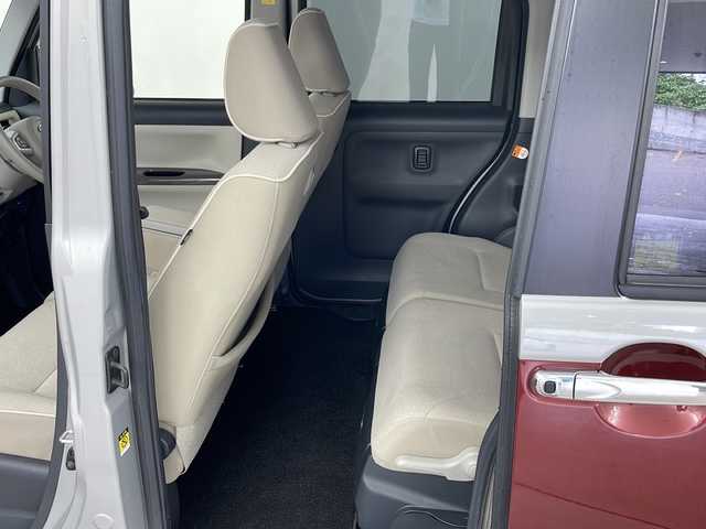 ダイハツ ムーヴ キャンバス G メイクアップ リミテッド　SAⅢ 道央・札幌 2019(平31)年 3.3万km スムースグレーマイカメタリック/ファイアークォーツレッドメタリック 2トーン ・４WD/・スマートアシスト/・社外ナビ（AVN-LS01）/・BT/CD/DVD/フルセグTV/・アラウンドビューモニター/・両側パワースライドドア/・LEDヘッドライト/・オートライト/・オートマチックハイビーム/・プッシュスタート/・スマートキー/・社外エンジンスターター/・ETC/・アイドリングストップ/・取扱説明書/・保証書/・積込サマータイヤ
