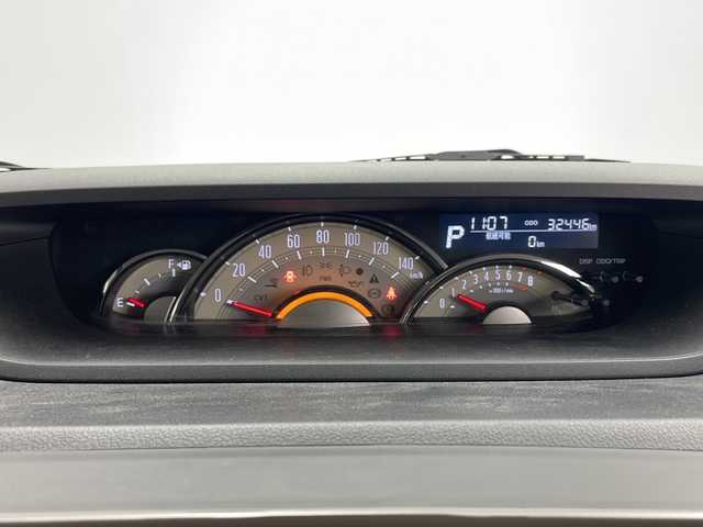 ダイハツ ムーヴ キャンバス G メイクアップ リミテッド　SAⅢ 道央・札幌 2019(平31)年 3.3万km スムースグレーマイカメタリック/ファイアークォーツレッドメタリック 2トーン ・４WD/・スマートアシスト/・社外ナビ（AVN-LS01）/・BT/CD/DVD/フルセグTV/・アラウンドビューモニター/・両側パワースライドドア/・LEDヘッドライト/・オートライト/・オートマチックハイビーム/・プッシュスタート/・スマートキー/・社外エンジンスターター/・ETC/・アイドリングストップ/・取扱説明書/・保証書/・積込サマータイヤ