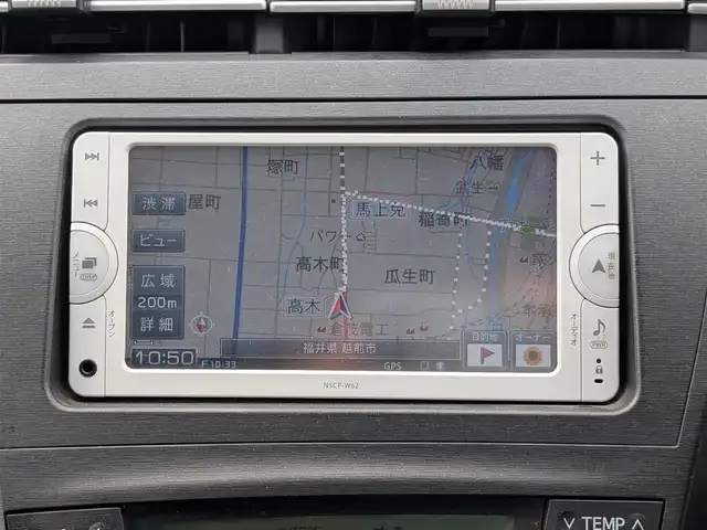 トヨタ プリウス L 福井県 2009(平21)年 10.3万km スーパーホワイトⅡ 純正メモリナビ/AM/FM/ワンセグ/BT/CD/バックカメラ/アイドリングストップ/横滑り防止装置/盗難防止装置/ETC/純正フロアマット/ダブル＋サイドエアバッグ/カーテンエアバッグ/オートライト/スマートキー/純正ホイルキャップ