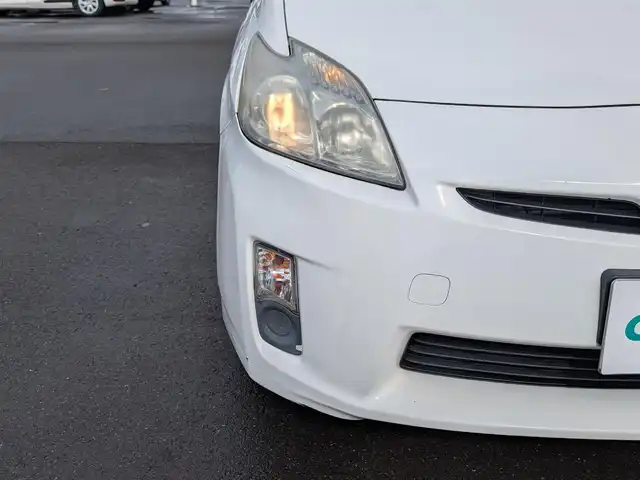 トヨタ プリウス L 福井県 2009(平21)年 10.3万km スーパーホワイトⅡ 純正メモリナビ/AM/FM/ワンセグ/BT/CD/バックカメラ/アイドリングストップ/横滑り防止装置/盗難防止装置/ETC/純正フロアマット/ダブル＋サイドエアバッグ/カーテンエアバッグ/オートライト/スマートキー/純正ホイルキャップ