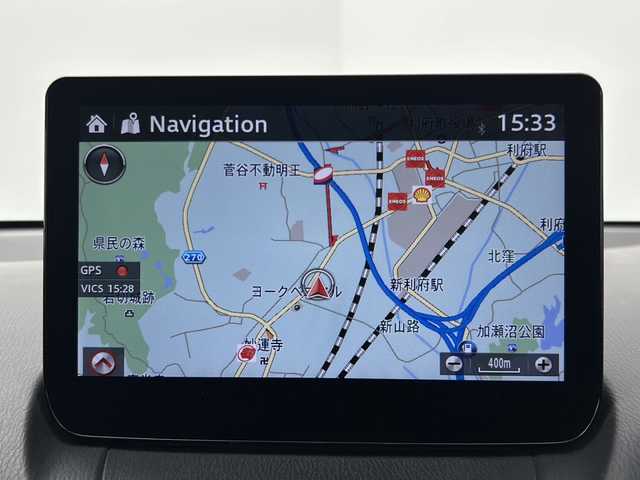 マツダ マツダ２ 15S スマートエディション 宮城県 2022(令4)年 3.3万km スノーフレイクホワイトパールマイカ 4WD/純正ナビ(AM/FM/BT)/全方位モニター/i-ACTIVSENSE　/　・スマートシティブレーキサポート /　・車線逸脱警報システム /　・横滑り防止装置 /　・ブラインドスポットモニタ /ステアリングスイッチ /ETC /LEDライト /オートライト /プッシュスタート /社外アルミホイール/社外フロアマット