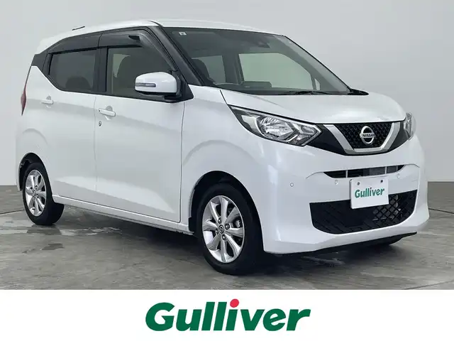 日産 デイズ X 大分県 2021(令3)年 2.6万km ホワイトパール メーカーオプション/・インテリジェントアラウンドビューモニター/・ウィンカーミラー/インテリジェントエマージェンシーブレーキ/車線逸脱警報/踏み間違い衝突防止アシスト/車線逸脱防止支援システム/前方衝突予測警報/ふらつき警報/標識検知機能/先行車発進お知らせ機能/フロント/バックソナー/1オーナー/純正9型SDナビ/フルセグTV/【CD/DVD/SD/Bluetooth/USB/ipod】/ETC/ドライブレコーダー/プッシュスタート/スマートキー/スペアキー/純正フロアマット