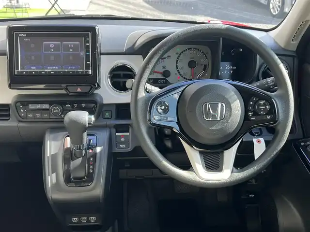 ホンダ Ｎ ＯＮＥ オリジナル 山口県 2021(令3)年 7万km フレームレッド 純正ギャザーズナビ/　＆バックカメラ/純正フロアマット/純正LEDオートライト/ドアバイザー/スマートキー/エンジンプッシュスタート/パーキングセンサーシステム/クルーズコントロール