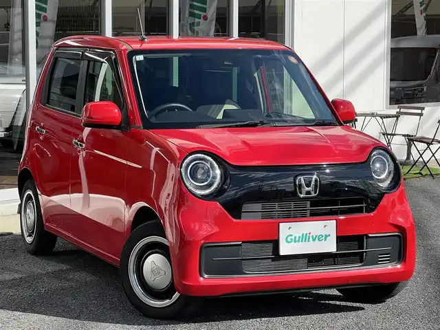 ホンダ Ｎ ＯＮＥ オリジナル 山口県 2021(令3)年 7万km フレームレッド 純正ギャザーズナビ/　＆バックカメラ/純正フロアマット/純正LEDオートライト/ドアバイザー/スマートキー/エンジンプッシュスタート/パーキングセンサーシステム/クルーズコントロール