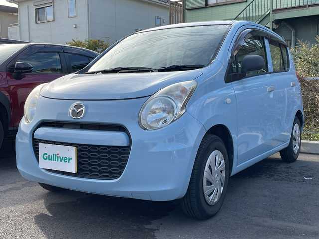 マツダ キャロル エコ L 神奈川県 2014(平26)年 8.6万km エアブルーメタリック 純正ＳＤナビ　（エクリプス　CA9TD)/ＣＤ　/ワンセグＴＶ　/スペアキー１本　/リモコンキー　　/ＡＢＳ　/純正フロアマット　/Ｗエアバッグ　/パワーステアリング　/パワーウィンドウ　/アイドリングストップ　/ＡＣ