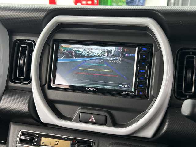 スズキ ハスラー HYBRID G 広島県 2023(令5)年 3.5万km クールカーキPM 禁煙車/デュアルカメラブレーキサポート/車線逸脱警報/レーンキープアシスト/リアコーナーセンサー/レーダークルーズコントロール/純正メモリナビ/(ワンセグ/CD/DVD/Bluetooth/USB/iPod)/バックカメラ/シートヒーター(D＋N)/オートライト/オートマチックハイビーム/ビルトインETC/アイドリングストップ/W+サイド+カーテンエアバック/純正フロアマット/ヘッドライトレベライザー/純正ドアバイザー/電格ミラー/スペアキー