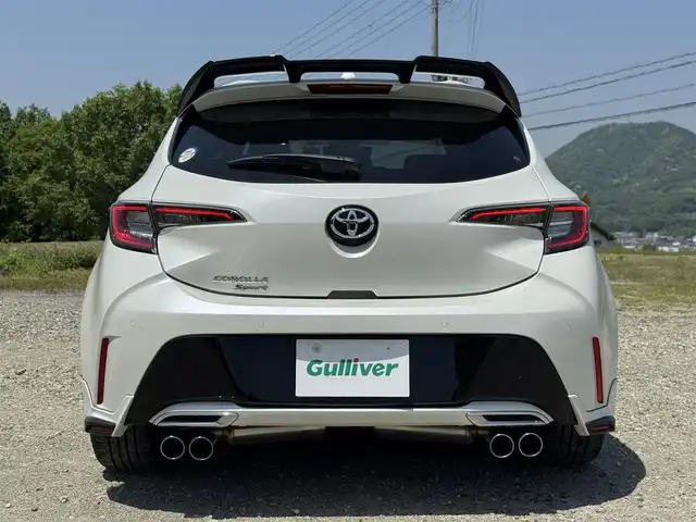トヨタ カローラ スポーツ G Z 兵庫県 2020(令2)年 4.2万km ホワイトパールクリスタルシャイン TRDエアロ(F S RU)/TOM`Sリアルーフスポイラー/柿本改マフラー/前後ドラレコ/純正ナビ/バックカメラ/Bluetooth接続可/レーダークルーズコントロール/レーントレーシングアシスト/ETC/AUTOハイビーム