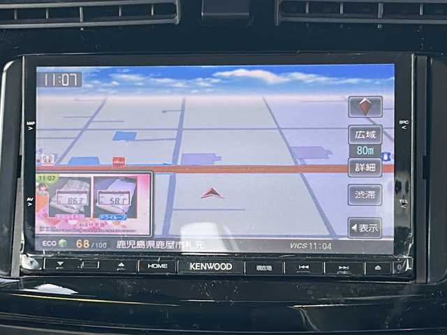 ダイハツ ムーヴ カスタム X SA 鹿児島県 2013(平25)年 10.1万km アーバンナイトブルークリスタルメタリック ナビ /TV /ドライブレコーダー /BlueTooth接続 /DVDプレイヤー /スマートキー /アイドリングストップ /オートエアコン　/純正フロアマット　/アルミホイール　/横滑り防止装置　/盗難防止装置　/衝突被害軽減システム/LEDヘッドライト/オートライト/Wエアバッグ