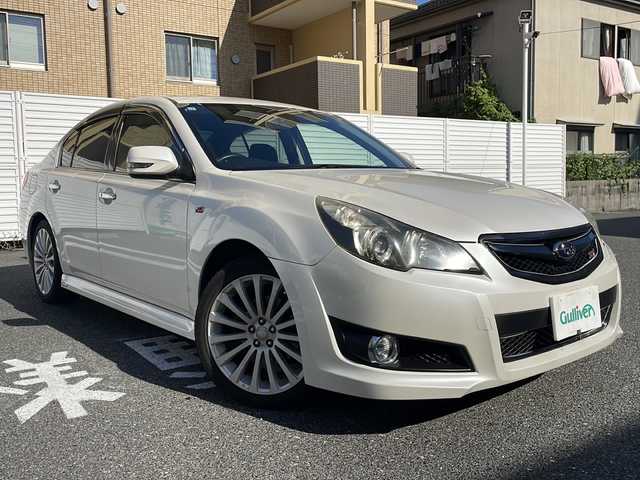 スバル レガシィ Ｂ４ 2．5i Sパッケージ 広島県 2009(平21)年 8.3万km サテンホワイトパール