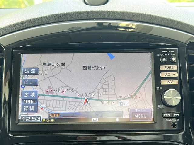 日産 ジューク 15RX タイプV 福島県 2012(平24)年 6.7万km ブリリアントホワイトパール ディーラー純正SDナビ/スマートキー/スペアキー/電格ミラー/オートライト/フォグランプ/ヘッドライトレベライザー/純正AW/純正フロアマット/ハロゲンライト/フォグランプ/PUSHスタート/保証書/取扱説明書