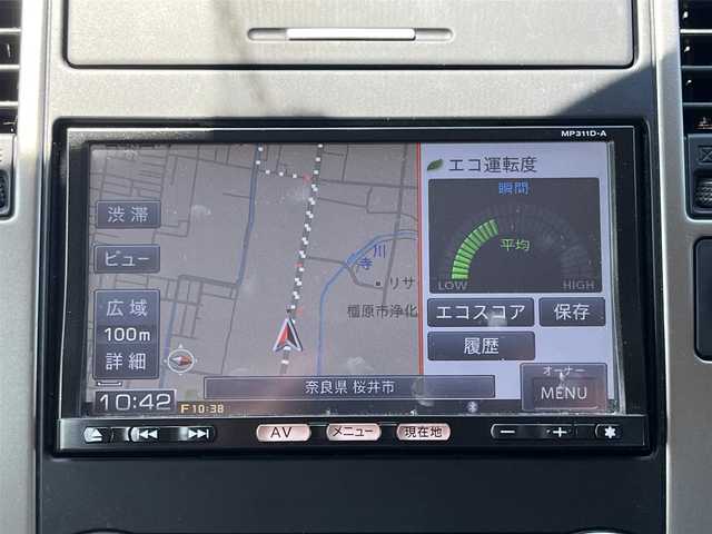 日産 ティーダ 15M SV +プラズマ 奈良県 2011(平23)年 3.4万km サファイアブラック 純正ナビ/フルセグ/DVD/Bluetooth/純正フロアマット/ハーフレザーシート/オートライト/取扱説明書/スペアキー1本