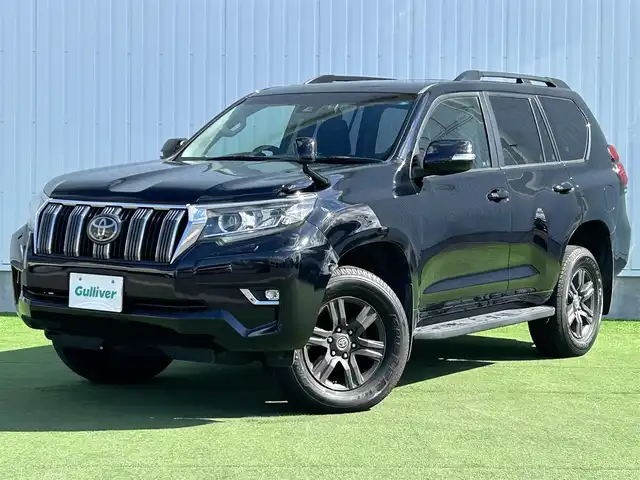 トヨタ ランドクルーザー プラド TX 香川県 2019(平31)年 16.4万km アティチュードブラックマイカ トヨタセーフティセンス/・プリクラッシュセーフティ/・レーンディパーチャーアラート/・ロードサインアシスト/・先行車発進告知機能/・レーダークルーズコントロール/・オートマチックハイビーム/サンルーフ/純正９型SDナビ/・Bluetooth/・HDMI接続/・フルセグTV/・CD/DVD/・USB入力端子/バックカメラ/ディーゼル/ルーフレール/４WD/ダウンヒルアシスト/LEDオートライト/純正17インチアルミ/ドライブレコーダー/ビルトインETC/プッシュスタート/スマートキー/純正フロアマット