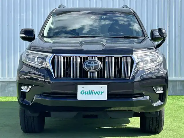トヨタ ランドクルーザー プラド TX 香川県 2019(平31)年 16.4万km アティチュードブラックマイカ トヨタセーフティセンス/・プリクラッシュセーフティ/・レーンディパーチャーアラート/・ロードサインアシスト/・先行車発進告知機能/・レーダークルーズコントロール/・オートマチックハイビーム/サンルーフ/純正９型SDナビ/・Bluetooth/・HDMI接続/・フルセグTV/・CD/DVD/・USB入力端子/バックカメラ/ディーゼル/ルーフレール/４WD/ダウンヒルアシスト/LEDオートライト/純正17インチアルミ/ドライブレコーダー/ビルトインETC/プッシュスタート/スマートキー/純正フロアマット