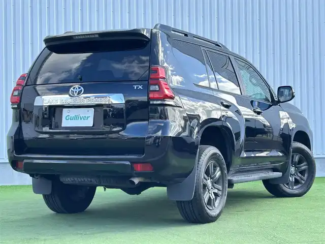 トヨタ ランドクルーザー プラド TX 香川県 2019(平31)年 16.4万km アティチュードブラックマイカ トヨタセーフティセンス/・プリクラッシュセーフティ/・レーンディパーチャーアラート/・ロードサインアシスト/・先行車発進告知機能/・レーダークルーズコントロール/・オートマチックハイビーム/サンルーフ/純正９型SDナビ/・Bluetooth/・HDMI接続/・フルセグTV/・CD/DVD/・USB入力端子/バックカメラ/ディーゼル/ルーフレール/４WD/ダウンヒルアシスト/LEDオートライト/純正17インチアルミ/ドライブレコーダー/ビルトインETC/プッシュスタート/スマートキー/純正フロアマット