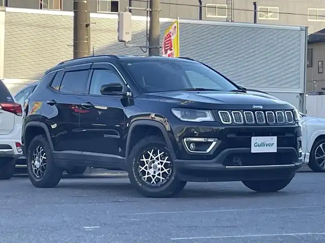 クライスラー・ジープ ジープ コンパス リミテッド 愛知県 2021(令3)年 3.7万km 黒 /禁煙//メーカーナビ//BT/USB/AUX/フルセグ//バックカメラ//黒革シート//前席パワーシート//前席シートヒーター//ALPINEサウンドシステム//BRUT16インチAW//ホワイトレタータイヤ//パワーバックドア//前後ドライブレコーダー//ETC2.0//ACC/BSM//自動緊急ブレーキ//レーンセンス//側面距離警告//電子制御パーキングブレーキ//MTモード付AT//LEDオートライト//フロントフォグ/リアフォグ//照明付きバニティミラー//自動防眩ルームミラー//純正フロアマット//純正ドアバイザー//スペアスマートキー//スペアタイヤ//新車時保証書//取扱説明書