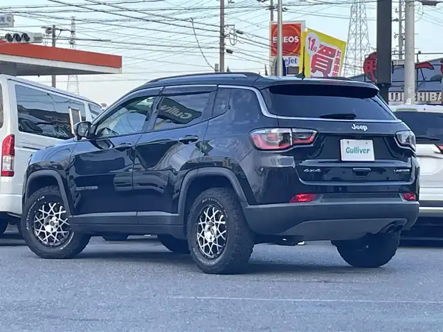 クライスラー・ジープ ジープ コンパス リミテッド 愛知県 2021(令3)年 3.7万km 黒 /禁煙//メーカーナビ//BT/USB/AUX/フルセグ//バックカメラ//黒革シート//前席パワーシート//前席シートヒーター//ALPINEサウンドシステム//BRUT16インチAW//ホワイトレタータイヤ//パワーバックドア//前後ドライブレコーダー//ETC2.0//ACC/BSM//自動緊急ブレーキ//レーンセンス//側面距離警告//電子制御パーキングブレーキ//MTモード付AT//LEDオートライト//フロントフォグ/リアフォグ//照明付きバニティミラー//自動防眩ルームミラー//純正フロアマット//純正ドアバイザー//スペアスマートキー//スペアタイヤ//新車時保証書//取扱説明書