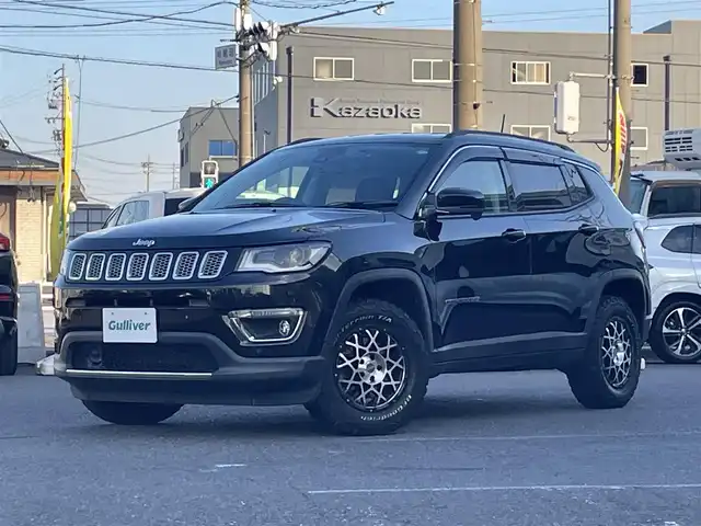 クライスラー・ジープ ジープ コンパス リミテッド 愛知県 2021(令3)年 3.7万km 黒 /禁煙//メーカーナビ//BT/USB/AUX/フルセグ//バックカメラ//黒革シート//前席パワーシート//前席シートヒーター//ALPINEサウンドシステム//BRUT16インチAW//ホワイトレタータイヤ//パワーバックドア//前後ドライブレコーダー//ETC2.0//ACC/BSM//自動緊急ブレーキ//レーンセンス//側面距離警告//電子制御パーキングブレーキ//MTモード付AT//LEDオートライト//フロントフォグ/リアフォグ//照明付きバニティミラー//自動防眩ルームミラー//純正フロアマット//純正ドアバイザー//スペアスマートキー//スペアタイヤ//新車時保証書//取扱説明書
