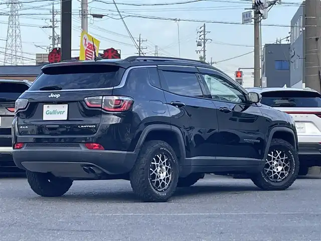 クライスラー・ジープ ジープ コンパス リミテッド 愛知県 2021(令3)年 3.7万km 黒 /禁煙//メーカーナビ//BT/USB/AUX/フルセグ//バックカメラ//黒革シート//前席パワーシート//前席シートヒーター//ALPINEサウンドシステム//BRUT16インチAW//ホワイトレタータイヤ//パワーバックドア//前後ドライブレコーダー//ETC2.0//ACC/BSM//自動緊急ブレーキ//レーンセンス//側面距離警告//電子制御パーキングブレーキ//MTモード付AT//LEDオートライト//フロントフォグ/リアフォグ//照明付きバニティミラー//自動防眩ルームミラー//純正フロアマット//純正ドアバイザー//スペアスマートキー//スペアタイヤ//新車時保証書//取扱説明書