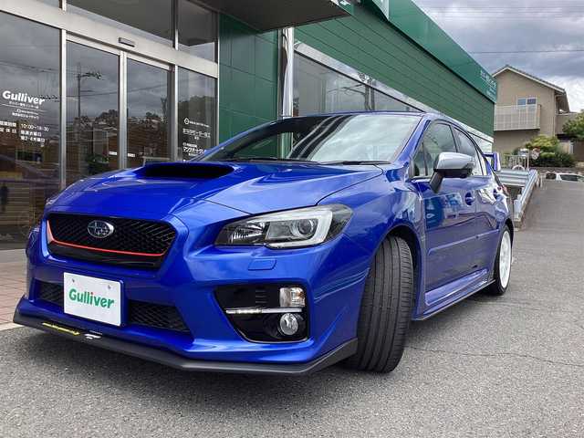 スバル ＷＲＸ Ｓ４ 2．0GT‐S アイサイト 奈良県 2015(平27)年 4.6万km WRブルーパール /ワンオーナー/入庫時走行46033ｋｍ/純正ナビ・CD・DVD・SD・BT・フルセグTV/サイド・バックカメラ/ETC/アイサイトバージョン3/レーダークルーズコントロール/ブラインドスポットモニター/ハーフレザーシート/前席パワーシート/社外レーダー/LEDオートライト/パドルシフト/純正フロアマット/スマートキー×2個/STIスポイラー/社外18インチAW（WORKEMOTION）/保証書・取扱説明書