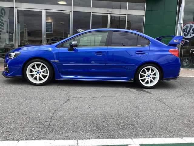 スバル ＷＲＸ Ｓ４ 2．0GT‐S アイサイト 奈良県 2015(平27)年 4.6万km WRブルーパール /ワンオーナー/入庫時走行46033ｋｍ/純正ナビ・CD・DVD・SD・BT・フルセグTV/サイド・バックカメラ/ETC/アイサイトバージョン3/レーダークルーズコントロール/ブラインドスポットモニター/ハーフレザーシート/前席パワーシート/社外レーダー/LEDオートライト/パドルシフト/純正フロアマット/スマートキー×2個/STIスポイラー/社外18インチAW（WORKEMOTION）/保証書・取扱説明書