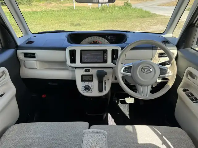 ダイハツ ムーヴ キャンバス X SA Ⅲ 兵庫県 2018(平30)年 3.8万km パールホワイトⅢ/ファインミントメタリック 2トーン 純正8インチナビ/フルセグテレビ/バックモニター/ドラレコ/ETC/スマートアシスト3/オートハイビーム