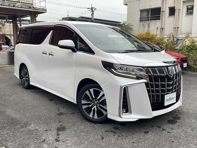 トヨタ アルファード S Cパッケージ 宮崎県 2019(令1)年 3.2万km ホワイトパールクリスタルシャイン SDナビ Bluetooth バックカメラ フルセグTV 両側パワースライドドア 後席用モニター ハンドルヒーター ETC 前席シートヒーター 全席パワーシート 前後コーナーセンサー CDチェンジャー ムーンレール 後ろ窓全てカーテン付き 純正アルミホイール 純正フロアマット LEDライト オートライト オートハイビーム 衝突軽減システム パワーウィンドウ パワーステアリング