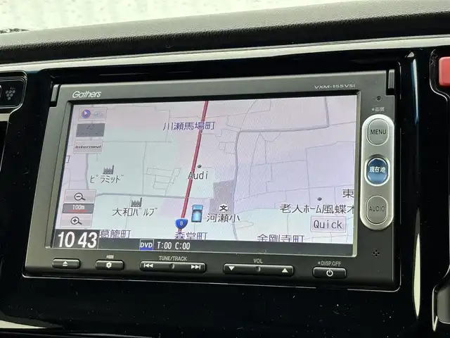 ホンダ Ｎ ＷＧＮ カスタム G 滋賀県 2015(平27)年 6.2万km プレミアムゴールドパープルパール 純正インターナビ/・AM/FM/・CD/DVD/・SD/USB/・Bluetooth/・ワンセグTV/バックカメラ/ステアリングスイッチ/革巻きステアリング/クルーズコントロール/シティブレーキアクティブシステム/ETC/前方ドライブレコーダー/オートマチックヘッドライト/HIDヘッドライト/フォグランプ/電動格納ミラー