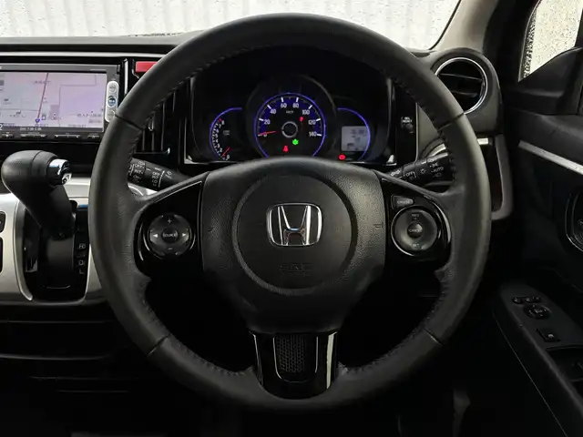 ホンダ Ｎ ＷＧＮ カスタム G 滋賀県 2015(平27)年 6.2万km プレミアムゴールドパープルパール 純正インターナビ/・AM/FM/・CD/DVD/・SD/USB/・Bluetooth/・ワンセグTV/バックカメラ/ステアリングスイッチ/革巻きステアリング/クルーズコントロール/シティブレーキアクティブシステム/ETC/前方ドライブレコーダー/オートマチックヘッドライト/HIDヘッドライト/フォグランプ/電動格納ミラー