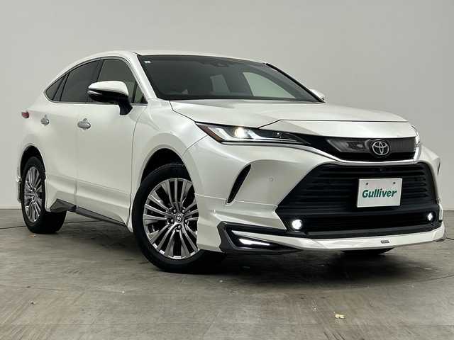 トヨタ ハリアー Z 三重県 2021(令3)年 1.7万km ホワイトパールクリスタルシャイン /禁煙車//12.3型純正SDナビ//JBLプレミアムサウンド//パノラミックビューモニター//トヨタセーフティセンス//衝突軽減ブレーキ//レーントレーシングアシスト//ブラインドスポットモニター//リアクロストラフィックアラート//HUD//前後クリアランスソナー//レーダークルーズコントロール//オートハイビーム//純正ビルトインETC2.0//録画機能付きデジタルインナーミラー//モデリスタフルエアロ//DN席パワーシート