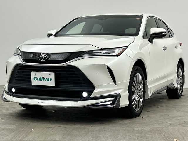 トヨタ ハリアー Z 三重県 2021(令3)年 1.7万km ホワイトパールクリスタルシャイン /禁煙車//12.3型純正SDナビ//JBLプレミアムサウンド//パノラミックビューモニター//トヨタセーフティセンス//衝突軽減ブレーキ//レーントレーシングアシスト//ブラインドスポットモニター//リアクロストラフィックアラート//HUD//前後クリアランスソナー//レーダークルーズコントロール//オートハイビーム//純正ビルトインETC2.0//録画機能付きデジタルインナーミラー//モデリスタフルエアロ//DN席パワーシート
