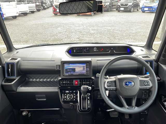 スバル シフォン カスタムRS リミテッド スマートアシスト 島根県 2021(令3)年 8.8万km ブラックマイカメタリック 純正7インチSDナビゲーション(NMZK-W71D)/フルセグ BT CD DVD/全方位カメラ/レーダークルーズコントロール/ウェルカムオープンスライドドア/両側パワースライドドア/ロングスライドシート/前後ドライブレコーダー/ビルトインETC/LEDヘッドライト/AUTOライト/ハーフレザーシート(合皮)/アイドリングストップ/D/N席シートヒーター/４WD/ターボ