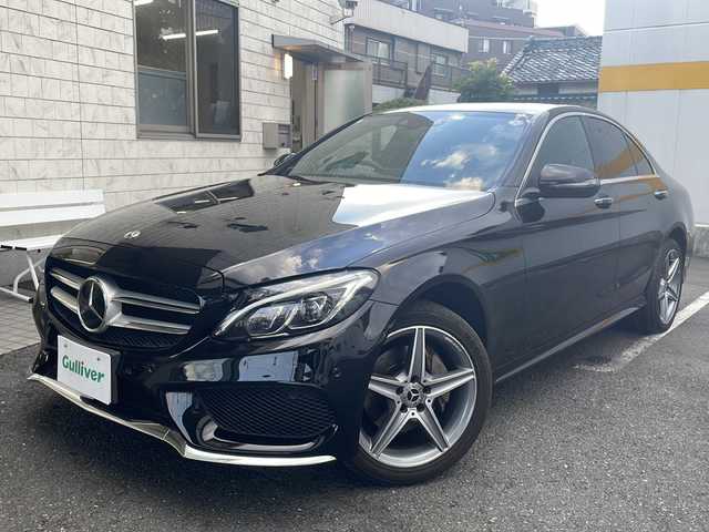 メルセデス・ベンツ Ｃ２００ アバンギャルド AMGライン 東京都 2018(平30)年 3.5万km オブシディアンブラック フルセグテレビ/バックカメラ/アイドリングストップ/クルーズコントロール/ASSURAレーダー/ステアリングパイロット