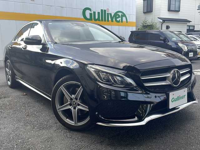 メルセデス・ベンツ Ｃ２００ アバンギャルド AMGライン 東京都 2018(平30)年 3.5万km オブシディアンブラック フルセグテレビ/バックカメラ/アイドリングストップ/クルーズコントロール/ASSURAレーダー/ステアリングパイロット