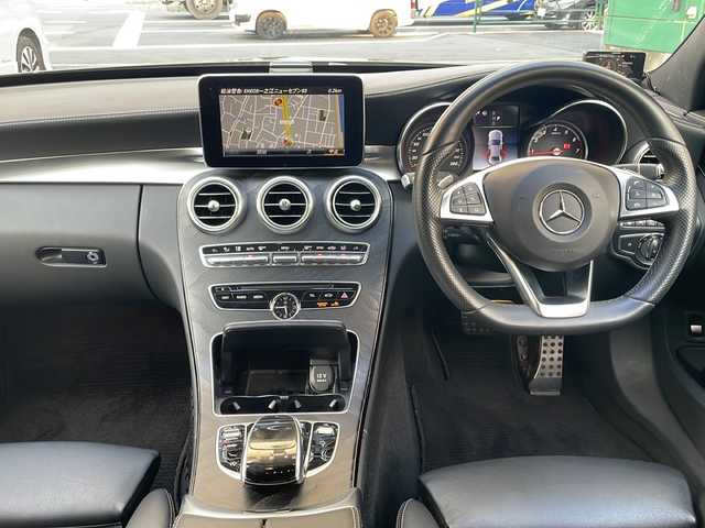 メルセデス・ベンツ Ｃ２００ アバンギャルド AMGライン 東京都 2018(平30)年 3.5万km オブシディアンブラック フルセグテレビ/バックカメラ/アイドリングストップ/クルーズコントロール/ASSURAレーダー/ステアリングパイロット