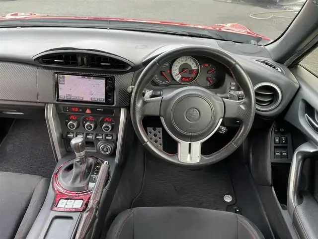 トヨタ ８６ GT エアロパッケージFT 神奈川県 2016(平28)年 11.6万km ピュアレッド BBS製純正18インチAW/純正エアロ/大型リアウィング/純正SDナビ・地デジTV/純正CD/DVD/SD/BT/バックカメラ/ETC/ドライブレコーダー/HIDライト/クルーズコントロール/パドルシフト/プッシュスタート/スマートキー×2/純正フロアマット/取扱説明書/保証書
