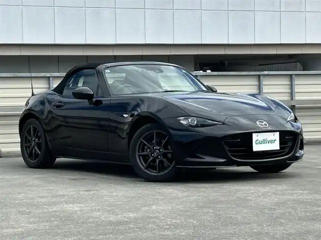 マツダ ロードスター S スペシャルパッケージ 静岡県 2017(平29)年 5.3万km ジェットブラックマイカ ６ＭＴ/セーフティパッケージ/ＢＯＳＥサウンドシステム/純正ＳＤナビ/ＤＶＤ再生/フルセグＴＶ/ＥＴＣ/BTオーディオ/バックカメラ/ＢＳＭ/ＲＣＴＡ/車線逸脱警報/アダプティブフロントライティングシステム/オートハイビーム/LEDヘッドライト/オートライト/スマートキー/プッシュスタート/純正１６ＡＷ