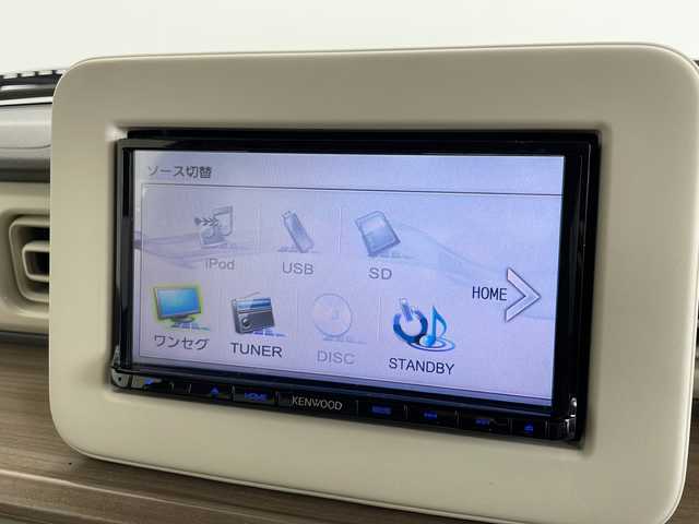 スズキ ラパン S 愛知県 2016(平28)年 6.8万km フレンチミントパールメタリック /禁煙車//KENWOOD彩速ナビ【MDV-D303】//地デジ/ipod/USB/SD/CD/FM/AM//バックカメラ//前後ドライブレコーダー//革巻きステアリング//運転席シートヒーター//ETC//HIDオートライト//レーダーブレーキサポート//アイドリングストップ//横滑り防止装置//社外フロアマット//社外ドアバイザー//ISOFIX//保証書/取扱説明書/スペアキー