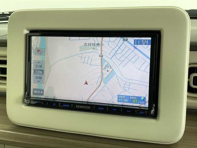 スズキ ラパン S 愛知県 2016(平28)年 6.8万km フレンチミントパールメタリック /禁煙車//KENWOOD彩速ナビ【MDV-D303】//地デジ/ipod/USB/SD/CD/FM/AM//バックカメラ//前後ドライブレコーダー//革巻きステアリング//運転席シートヒーター//ETC//HIDオートライト//レーダーブレーキサポート//アイドリングストップ//横滑り防止装置//社外フロアマット//社外ドアバイザー//ISOFIX//保証書/取扱説明書/スペアキー