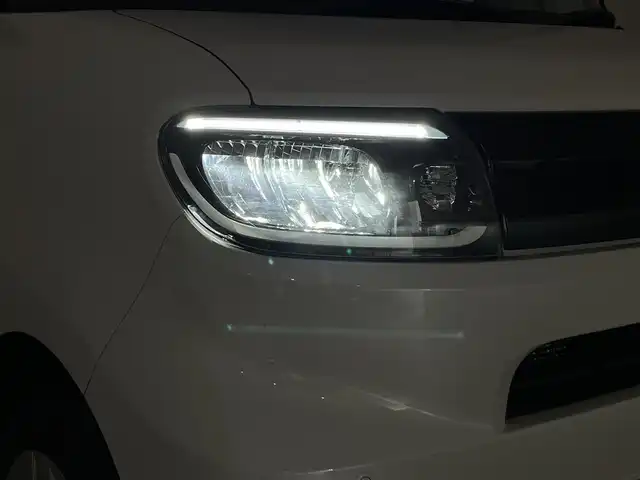 ダイハツ タント X 群馬県 2021(令3)年 2.7万km シャイニングホワイトパール 純正ナビ　バックカメラ　片側電動スライドドア　衝突被害軽減ブレーキ　レーンアシスト　クリアランスソナー　ＬＥＤヘッドランプ　オートマチックハイビーム　前席シートヒーター　ＥＴＣ　ＵＳＢ入力端子　禁煙