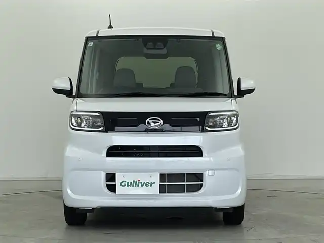 ダイハツ タント X 群馬県 2021(令3)年 2.7万km シャイニングホワイトパール 純正ナビ　バックカメラ　片側電動スライドドア　衝突被害軽減ブレーキ　レーンアシスト　クリアランスソナー　ＬＥＤヘッドランプ　オートマチックハイビーム　前席シートヒーター　ＥＴＣ　ＵＳＢ入力端子　禁煙