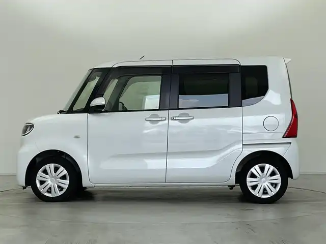 ダイハツ タント X 群馬県 2021(令3)年 2.7万km シャイニングホワイトパール 純正ナビ　バックカメラ　片側電動スライドドア　衝突被害軽減ブレーキ　レーンアシスト　クリアランスソナー　ＬＥＤヘッドランプ　オートマチックハイビーム　前席シートヒーター　ＥＴＣ　ＵＳＢ入力端子　禁煙