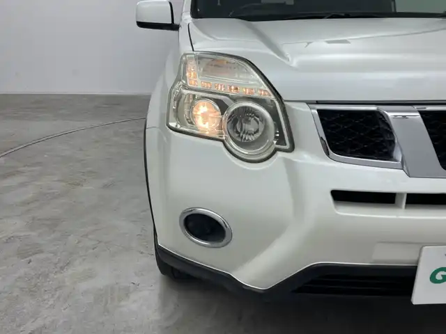 日産 エクストレイル 20X 群馬県 2011(平23)年 7.9万km ブリリアントホワイトパール ナビ　ルーフレール　全席シートヒーター　ダウンヒルアシストコントロール　横滑り防止機能　カプロンシート　ＥＴＣ　オートライト　ヘッドライトレベライザー　スマートキー　純正フロアマット　禁煙車