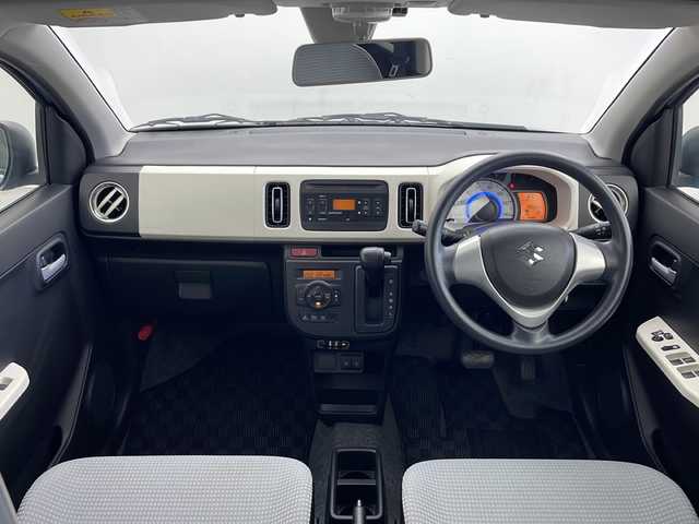 スズキ アルト X 秋田県 2014(平26)年 9.9万km フィズブルーパールメタリック 4WD/レーダーブレーキサポート　/純正オーディオ　/　　CD/前席シートヒーター　/社外１４インチアルミホイール　/アイドリングストップ　/横滑り防止装置　/盗難防止装置/ハロゲンライト　/社外フロアマット　/スマートキー　/ETC