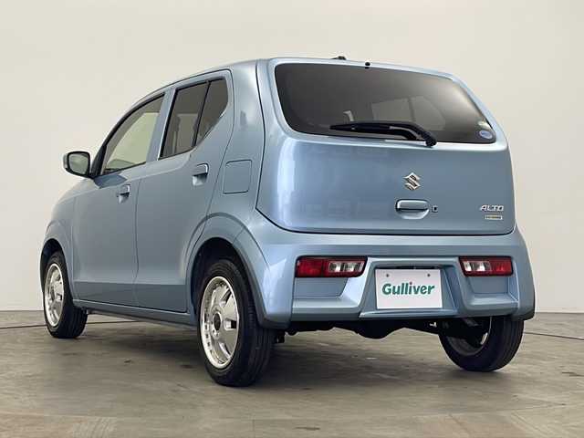 スズキ アルト X 秋田県 2014(平26)年 9.9万km フィズブルーパールメタリック 4WD/レーダーブレーキサポート　/純正オーディオ　/　　CD/前席シートヒーター　/社外１４インチアルミホイール　/アイドリングストップ　/横滑り防止装置　/盗難防止装置/ハロゲンライト　/社外フロアマット　/スマートキー　/ETC