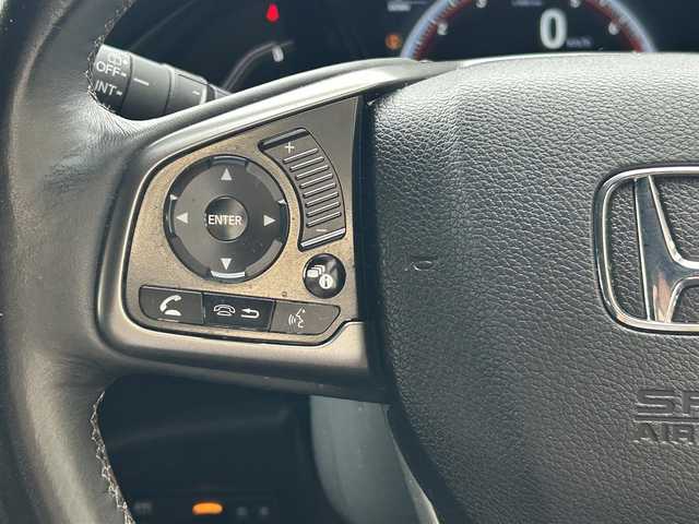ホンダ シビック ハッチバック ホンダセンシング 兵庫県 2018(平30)年 4.5万km クリスタルブラックパール ワンオーナー/純正ディーラーナビ/（CD/DVD/BT/フルセグ）/バックカメラ/ホンダセンシング/レーンキーピングサポート/レーダークルーズコントロール/前席シートヒーター/LEDヘッドライト/AUTOライト/スマートキー/保証書/取扱説明書